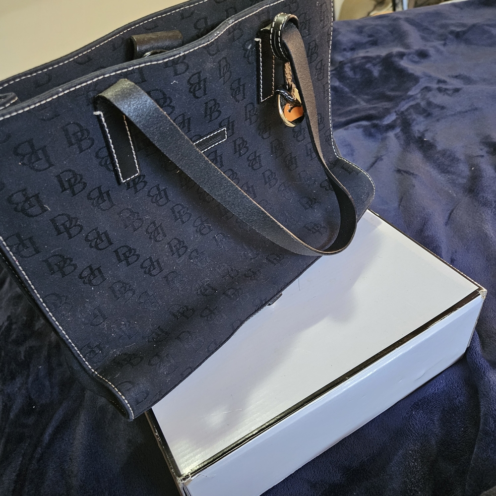 Elegant Black Tote Bag